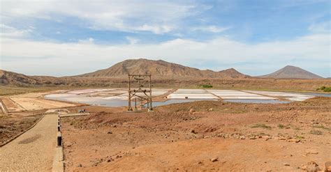 Barren Landscape with Reservoir and Mountains · Free Stock Photo