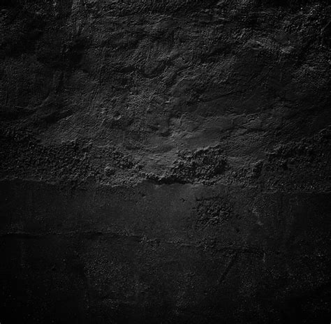 Black Wall Backdrop dark concrete wall Printed Fabric