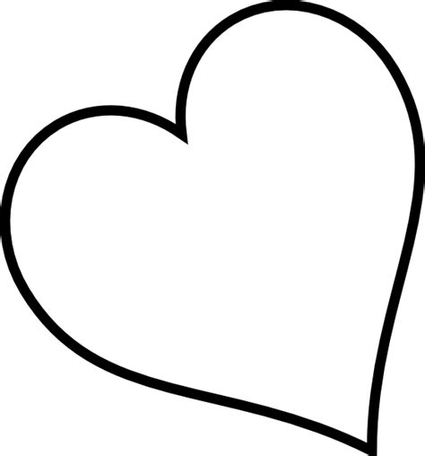 Fancy Heart Outline - ClipArt Best