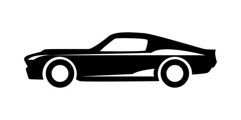 side view car silhouette icon. 21687855 Vector Art at Vecteezy