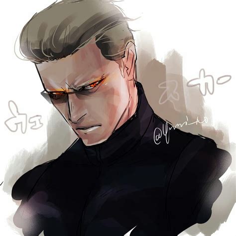 Resident Evil Wesker Art