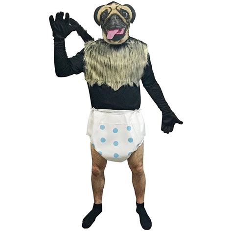 Mountain Dew - Puppy Monkey Baby Adult Costume - ToyHo.com