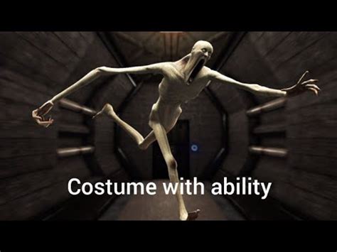 SCP 096 costume with ability V2 - YouTube