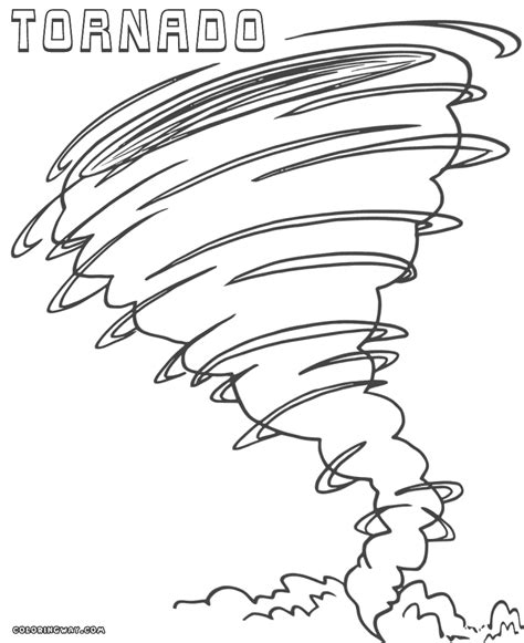 Effortfulg: Tornado Coloring Pages