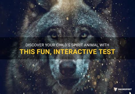 Discover Your Child's Spirit Animal With This Fun, Interactive Test | ShunSpirit