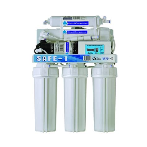 Reverse Osmosis Water Filter System with Pump and Conductivity Meter - SAFE-1 - Water Filters ...