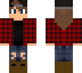 Modern country boy with mullet | Minecraft Skin