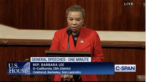 Congresswoman Barbara Lee Recognizes California Statewide Convening on ...