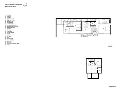 Gallery of Concrete Yin Yang House / HYLA Architects - 15