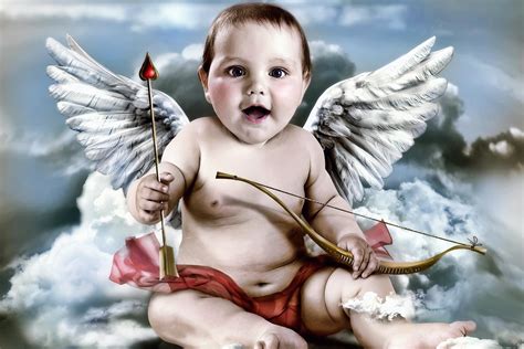 Baby Angel HD desktop wallpaper : Widescreen : High Definition : Fullscreen