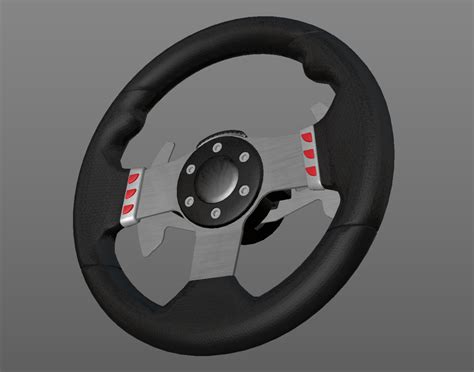 steering wheel vr 3d model