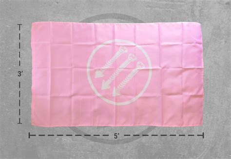 SAFC Logo Pink Flag – Screwston Anti-Fascist Committee