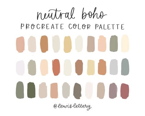 Color Palette Color Palette Neutral Colors Procreate Color Pallette | The Best Porn Website