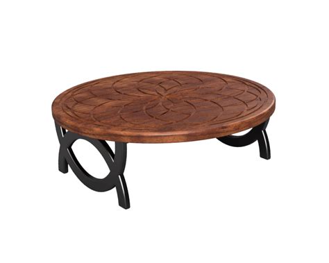 Coffee Table with Circle Legs von Tyler Nielsen | Kostenloses STL-Modell herunterladen ...