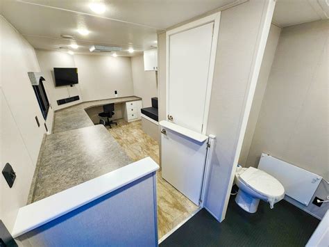 23' RBD Office Trailer with Bathroom (Michael Scott) - Advantage Trailer