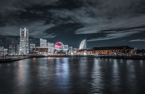 Yokohama Nightview Photograph by Tomoshi Hara - Fine Art America