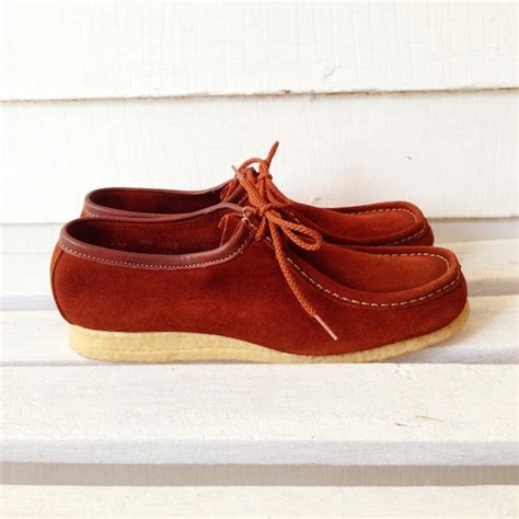 vintage grandpa shoes // whiskey brown lace up loafers by kodakin