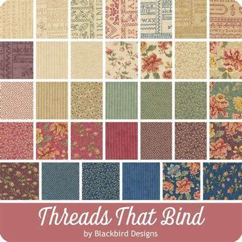 Moda Jelly Roll: Threads That Bind - Fabric Chicks