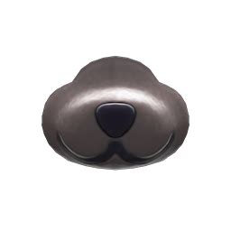 Dog nose - Black | Animal Crossing (ACNH) | Nookea