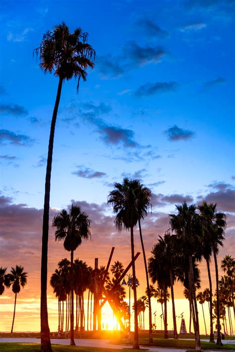 Sunset venice Beach, Los Angeles, CA - Landscape and Nature Photography ...