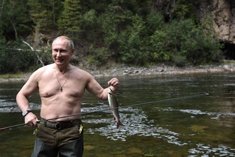 Bare-chested Putin photos released by Russian state media - The Washington Post