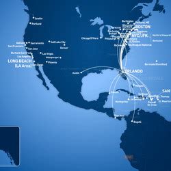 JetBlue Airways route maps