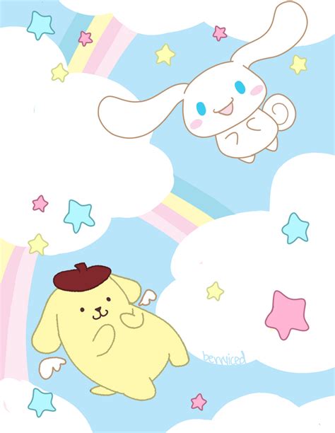 Pompompurin and Cinnamoroll by berryiced on DeviantArt