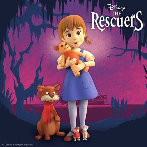 Disney Ultimates The Rescuers Penny Action Figure