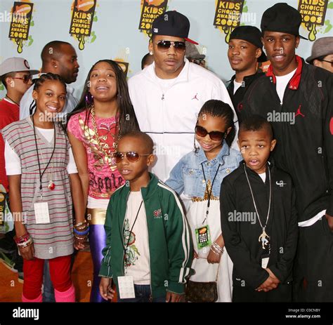 Nelly with family and friends 20th Annual Nickelodeon's Kids' Choice ...