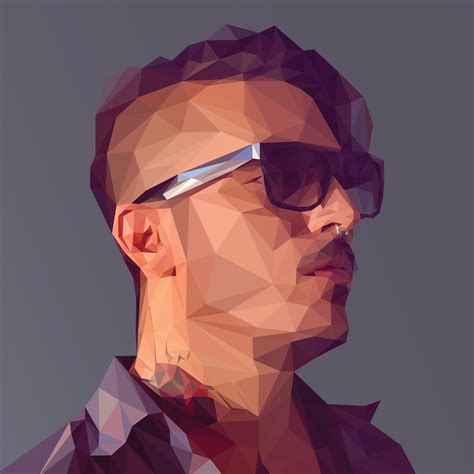 Adobe Illustrator & Photoshop tutorial: Create a low-poly portrait - Digital Arts | Portrait ...
