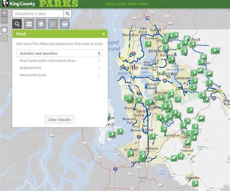 Go check out ParkFinder: the new interactive map to locate King County ...