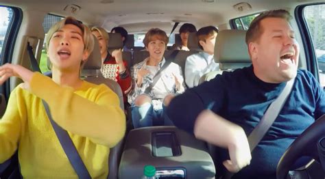 Oh Boy, BTS Did Carpool Karaoke