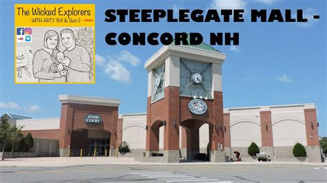 Dead Mall - Steeplegate Mall Concord New Hampshire - TWE 0218 - YouTube