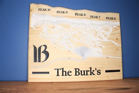 Breckenridge Mountain Sign, Mountain Wall Art, Family Mountain Sign ...