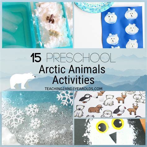 Arctic Animals Arts And Crafts For Preschoolers | Kids Matttroy