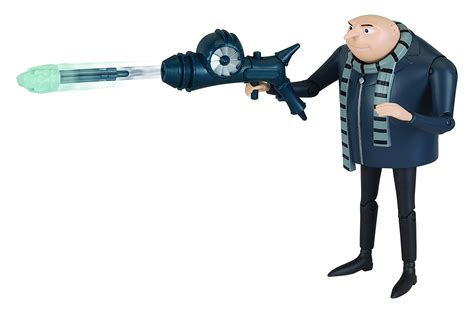 Despicable Me Deluxe Action Figure Gru with Freeze Ray Toy Figure ...