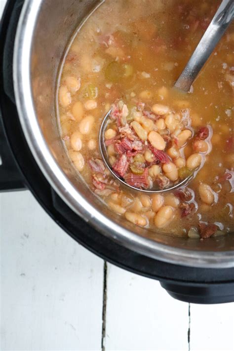 Instant Pot Ham and Beans - Season & Thyme