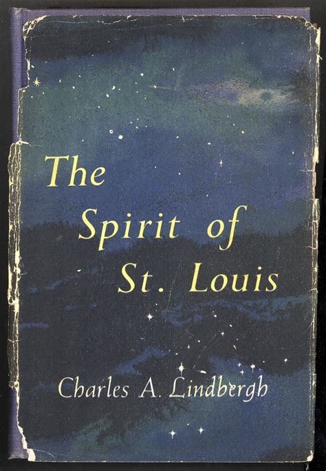 Spirit St. Louis Lindbergh book flying history first ed 1953 - Nonfiction