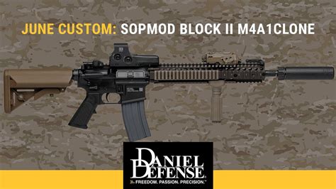 June Custom: Sopmod Block II M4A1 Clone - YouTube