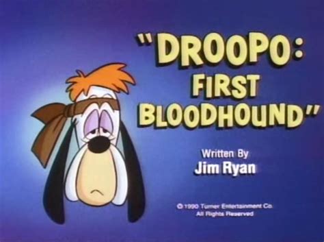 Droopo: First Bloodhound | Tom and Jerry Kids Show Wiki | FANDOM powered by Wikia