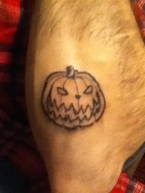 Pumpkin King Jack Skellington's Head Tattoo Elbow by KyrstenLeeJohnson on DeviantArt | Jack the ...