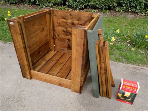 Wooden Compost Bin System | Archwood Greenhouses