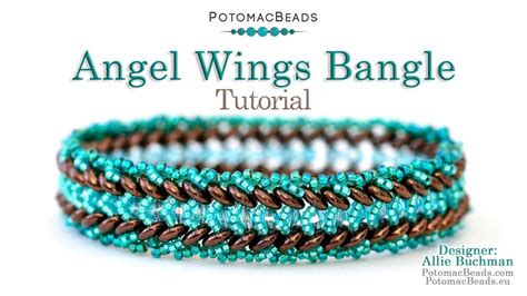 Angel Wings Bangle - DIY Jewelry Making Tutorial by PotomacBeads ...