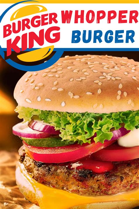 Burger King Whopper Recipe | Recipe | Burger, Burger king whopper ...