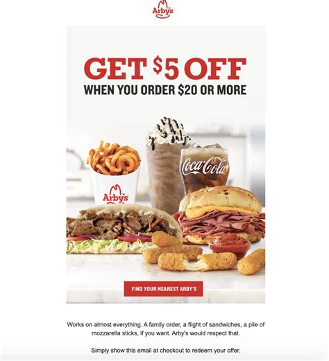 Printable Arby's Coupons