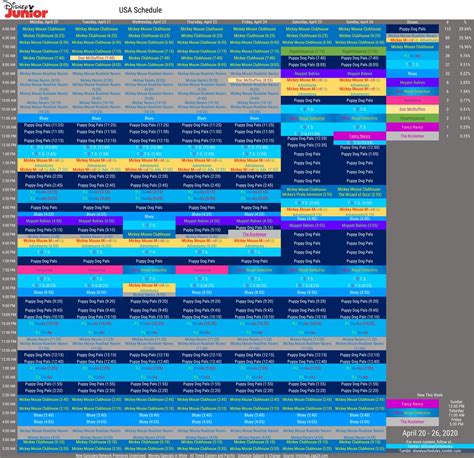 animazione boxe riposo disney junior schedule corretta Preludio semaforo