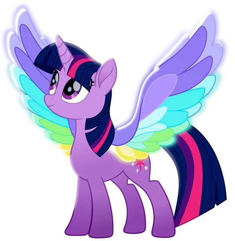 My Little Pony Twilight Sparkle Alicorn Rainbow