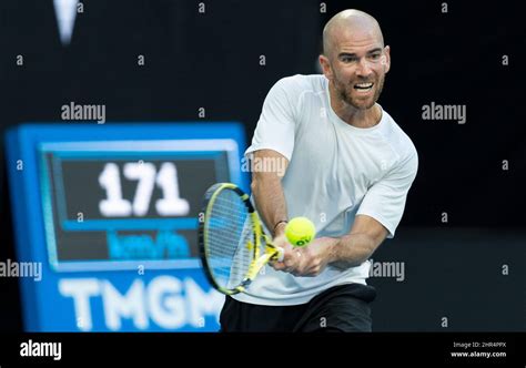 Adrian mannarino forehand hi-res stock photography and images - Alamy