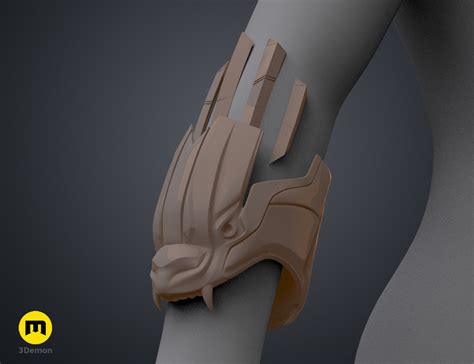 3D file Shuri’s Vibranium Gauntlets - Wakanda Forever・Template to ...