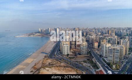 Aerial skyline view, Beirut, Lebanon Stock Photo - Alamy